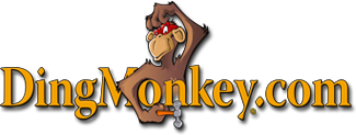 Ding Monkey Logo